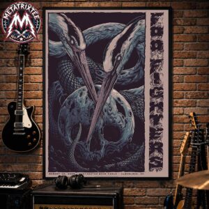 Tonight Cleveland Rock Foo Fighters On August 10 2026 Music Poster For Huntington Bank Field In Ohio Take Cover Tour 2026 Poster Canvas