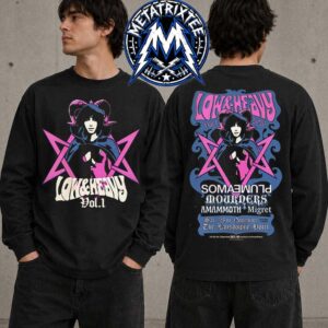 Tour Poster For Low And Heavy At The Lansdowne Hotel In Chippendale New South Wales On 28th November 2026 Longsleeve T-Shirt