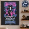 Umphrey’s McGee And Moe Live Show Poster At Everwise Amphitheater At White River State Park In Indianapolis Indiana On August 13 2026 Professional Poster Canvas