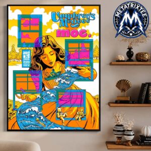 Umphreys McGee And Moe Summer Tour Concert Poster At Ravinia Festival In Highland Park IL On August 15 2026 Premium Poster Canvas