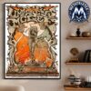 Whiskey Myers Nampa Official Poster For Southern Hospitality Tour At Ford Idaho Center Amphitheater In Idaho On August 12 2026 Poster Canvas
