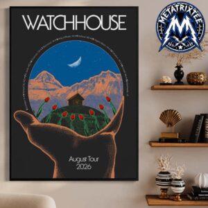 Watchhouse August Tour 2026 Dates List Running From August 4 In Lemonade Park To August 12 In Oceanfront Concert Series Premium Poster Canvas