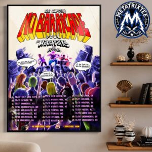Waterparks Main Poster For The Almost No Barricade Tour Kick Off In Salt Lake City On October 27 To December In Sacramento 2026 Professional Poster Canvas