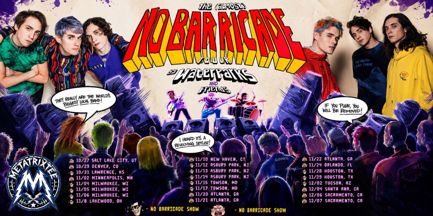 Waterparks The Almost No Barricade Tour 2026 Everything We Know