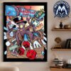 Umphrey’s McGee And Moe Live Show Poster At Everwise Amphitheater At White River State Park In Indianapolis Indiana On August 13 2026 Professional Poster Canvas