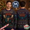 Widespread Panic Moon And Cosmic Disco Ball Graphic Purple Pattern Holiday Christmas Ugly Sweater