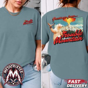 Aesop Rock And Blockhead Greetings Tee For Trouble Mountain New Album 2026 Two Sided Print T-Shirt