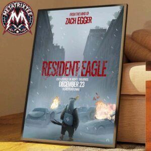 Angry Birds Movie 3 Drops Resident Evil Parody Poster Exclusively In Movie Theaters On December 23 2026 High-Quality Poster Canvas