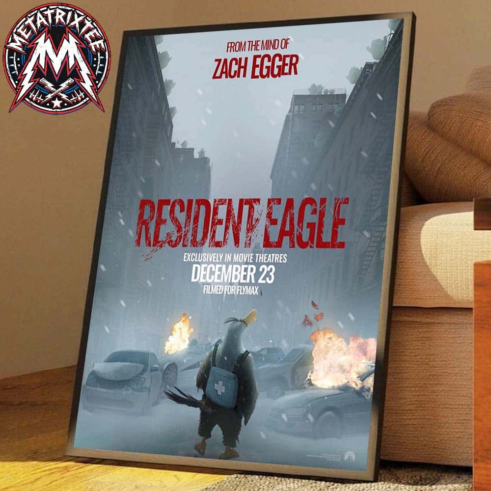 Angry Birds Movie 3 Drops Resident Evil Parody Poster Exclusively In Movie Theaters On December 23 2026 High-Quality Poster Canvas Angry Birds Movie 3 Drops Resident Evil Parody Poster Exclusively In Movie Theaters On December 23 2026 High-Quality Poster Canvas