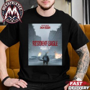 Angry Birds Movie 3 Drops Resident Evil Parody Poster Exclusively In Movie Theaters On December 23 2026 Short Black T-Shirt