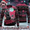 Avenged Sevenfold Hail To The Santa Skeleton Deathbat Heavy Metal Christmas Gift Custom Ugly Christmas Sweater