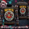 Babymetal Fox Mask Anime Girls And Death Metal Skull Knitted Ugly Christmas Sweater Gift For Holiday 2026 Babymetal Fox Mask Anime Girls And Death Metal Skull Knitted Ugly Christmas Sweater Gift For Holiday 2026