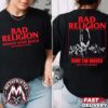 Bad Religion x Riot Festival 2026 Chicago Memorial Concert Tee For October And September Two Sided Short T-Shirt