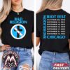Twenty One Pilots Kicks Off Riot Fest 2026 East Is Up Tee For Chicago IL On 18 September 2026 At Douglass Park Two Sided Black T-Shirt