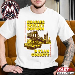 Charles Wesley Godwin Concert With Dylan Gossett And Special Max Alan Poster At The Rooftop At Pier 17 In New York City On September 29 2026 White T-Shirt