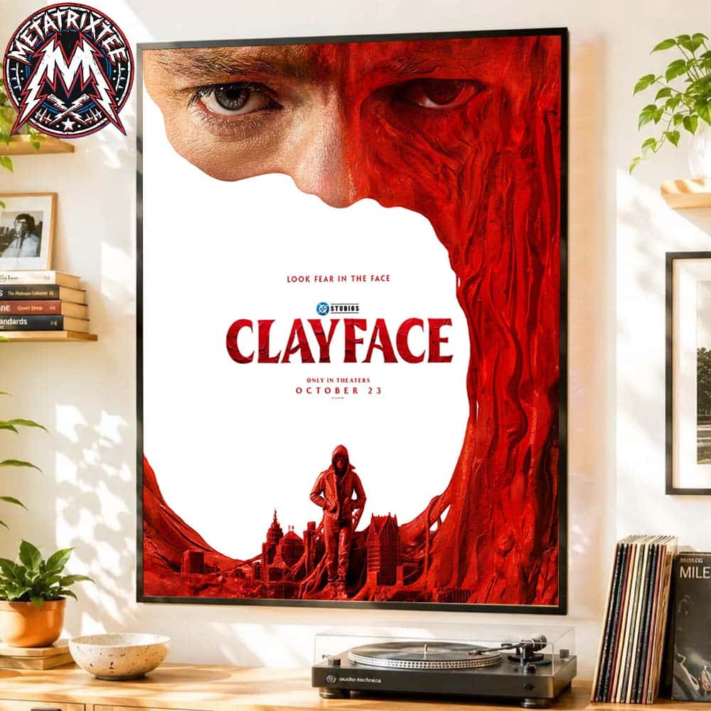 Clayface Movie Poster Look Fear In The Face Only In Theaters October 23 2026 Home Decor Poster Canvas Clayface Movie Poster Look Fear In The Face Only In Theaters October 23 2026 Home Decor Poster Canvas