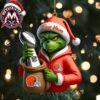 Cleveland Browns NFL USA Map Flag Football Helmets Custom Name Christmas Ornament