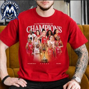 Congratulations To Team USA On Winning The 2026 FIBA ​​Womens Basketball World Cup For The 12th Championship Title Red Short T-Shirt