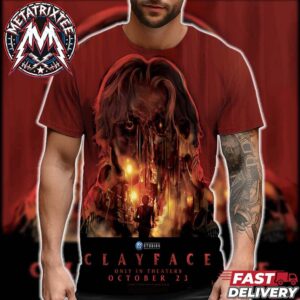 DC Studios New Poster For Clayface Movie Art By Orlando Arocena Only In Theaters October 23 2026 All Over Print T-Shirt