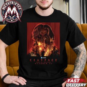 DC Studios New Poster For Clayface Movie Art By Orlando Arocena Only In Theaters October 23 2026 Short Black T-Shirt