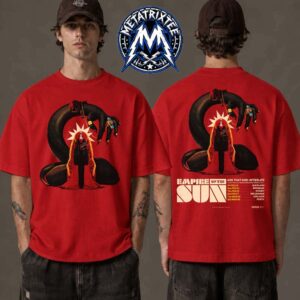 Empire Of The Sun Ask That God Afterlife Australia New Zealand Tour 2027 Schedule From February 19 In Auckland To March 6 In Perth Two Sided Print T-Shirt