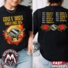 Avenged Sevenfold Deathbat 2026 Asia Tour Dates For Kuala Lumpur Tokyo Busan Bangkok Jakarta Singapore Two Sided Charcoal T-Shirt Avenged Sevenfold Deathbat 2026 Asia Tour Dates For Kuala Lumpur Tokyo Busan Bangkok Jakarta Singapore Two Sided Charcoal T-Shirt