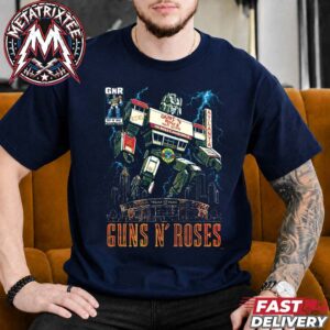 Guns N Roses Truist Park Tonight Poster For 19 September 2026 In Atlanta Georgia Stop On The North America Tour 2026 Navy T-Shirt