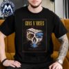 Peaches N Kream World Tour 2026 Poster For The Black Keys At Movistar Arena In Madrid Spain On September 13 2026 Unisex T-Shirt