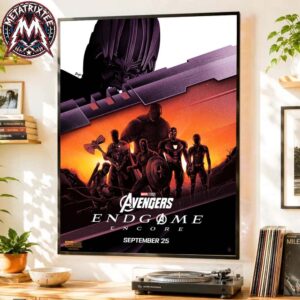 Illustrated By Doaly Poster Movie Avengers Endgame Encore Returns To Theaters September 25 2026 Home Decor Poster Canvas