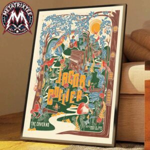 Jacob Collier Pelham The Light For Days Tour 2026 Show Poster For The Caverns In Tennessee On September 25 2026 High-Quality Poster Canvas