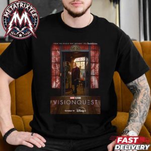 James Spader as Ultron Poster Character For VisionQuest Coming To Disney October 14 2026 Short Black T-Shirt