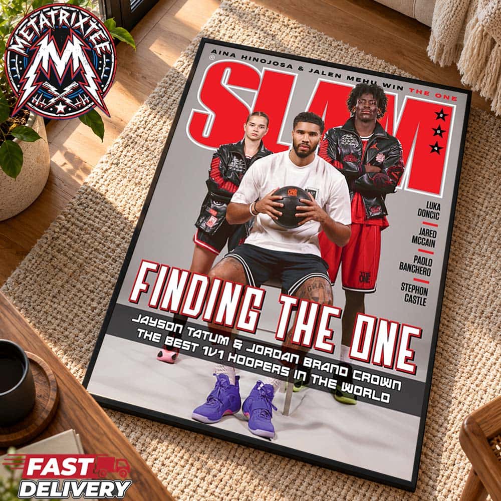 Jayson Tatum And Jordan Brand The World’s Best 1v1 Hoopers SLAM 264 Magazine Cover Finding The One Professional Poster Canvas Jayson Tatum And Jordan Brand The World’s Best 1v1 Hoopers SLAM 264 Magazine Cover Finding The One Professional Poster Canvas