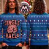 Jingle Balls Funny Adult Humor Baubles Santa Reindeer Snowman Pattern Ugly Christmas Sweater Gift For Holiday 2026 Jingle Balls Funny Adult Humor Baubles Santa Reindeer Snowman Pattern Ugly Christmas Sweater Gift For Holiday 2026