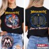 Megadeth Reaper Vic Tee For North American Tour 2026 Cities List Kicks Off On Aug 29 To September 29 Two Sided Print T-Shirt Megadeth Reaper Vic Tee For North American Tour 2026 Cities List Kicks Off On Aug 29 To September 29 Two Sided Print T-Shirt