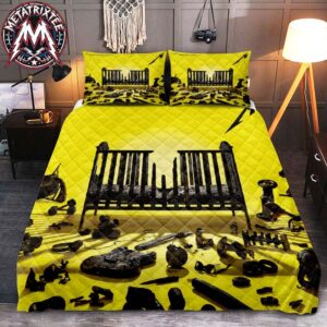 Metallica 72 Seasons Charred Crib Yellow Album Art Bedding Set & Duvet Cover