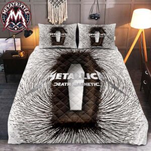 Metallica Death Magnetic Heavy Metal Rock Album Graphic Bedding Set & Duvet Cover