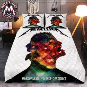 Metallica Hardwired To Self-Destruct Album Cover Art Quilt Bedding Set & Duvet Cover