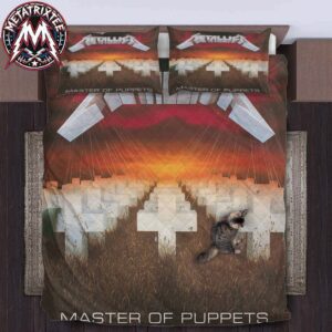 Metallica Master Of Puppets Album Artwork Heavy Metal Bedding Set & Duvet Cover