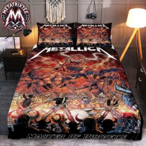 Metallica Master Of Puppets Demon Stage Live Performance Bedding Set & Duvet Cover