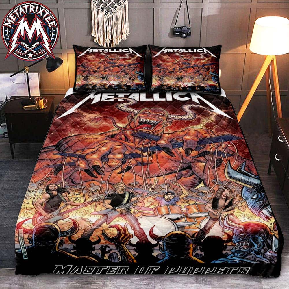 Metallica Master Of Puppets Demon Stage Live Performance Bedding Set & Duvet Cover Metallica Master Of Puppets Demon Stage Live Performance Bedding Set & Duvet Cover