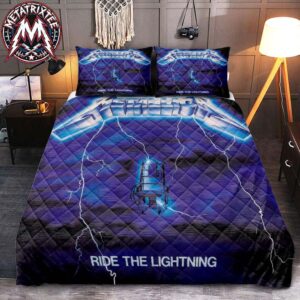 Metallica Ride The Lightning Electric Chair Graphic Print Bedding Set & Duvet Cover