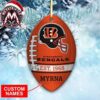 Cincinnati Bengals USA Map Striped Flag Helmet Football Ornament Custom Your Family Name 2026