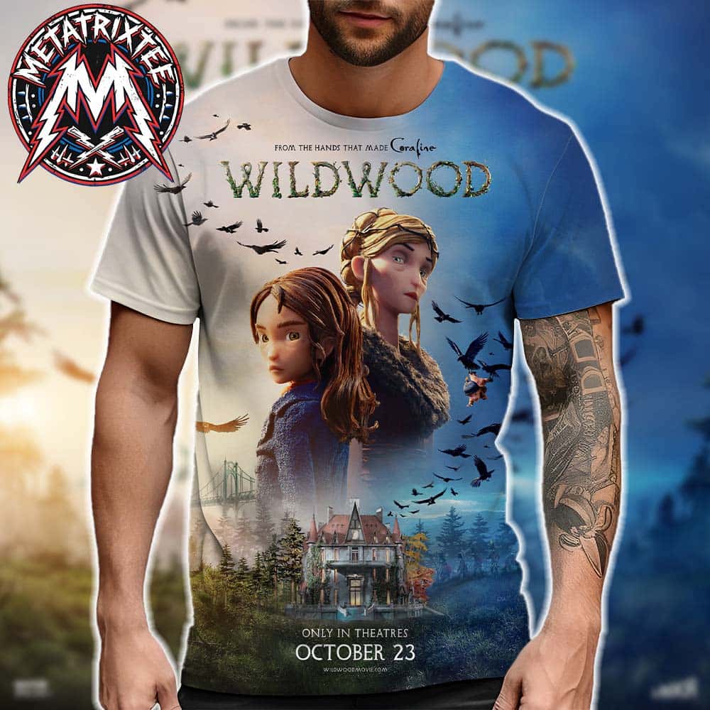 New Poster For Laika Wildwood Movie Only In Theatres October 23 2026 All Over Print T-Shirt New Poster For Laika Wildwood Movie Only In Theatres October 23 2026 All Over Print T-Shirt