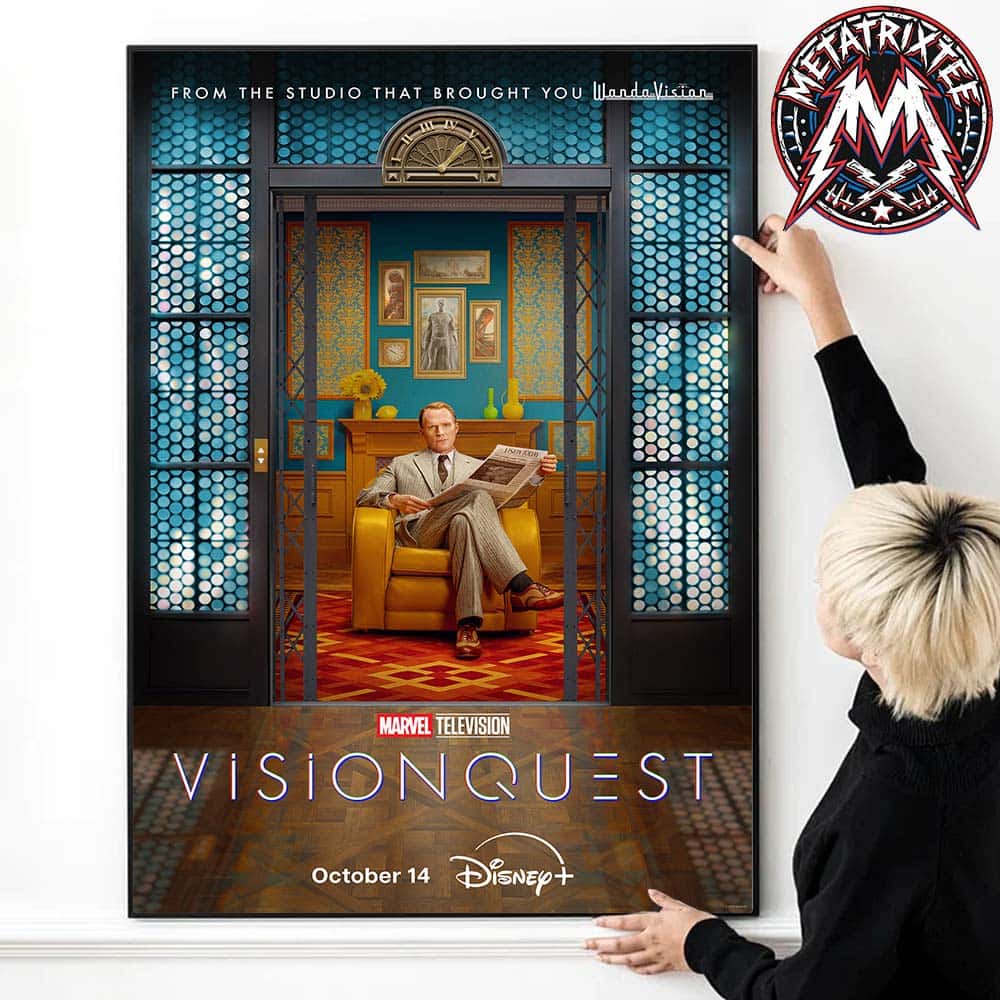 Paul Bettany As Vision Poster Character For VisionQuest Coming To Disney October 14 2026 Decor Movie Poster Canvas Paul Bettany As Vision Poster Character For VisionQuest Coming To Disney October 14 2026 Decor Movie Poster Canvas
