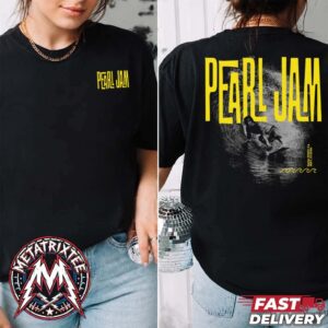 Pearl Jam x Ohana Festival 2026 90s Barrel Tee For Dana Point California At Doheny State Beach On September 27th 2026 Two Sided Short T-Shirt
