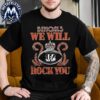 Queen Band X NFL X Carolina Panthers We Will Rock You Merch Tee 2026 Black T-Shirt Queen Band X NFL X Carolina Panthers We Will Rock You Merch Tee 2026 Black T-Shirt