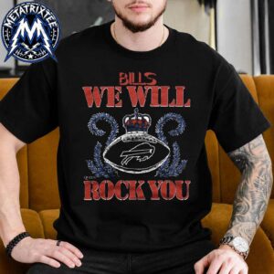 Queen X NFL X Buffalo Bills Premium T-Shirt We Will Rock You Merchandise Tee 2026