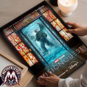 Ruaridh Mollica as Tommy Maximoff Poster Character For VisionQuest Coming To Disney October 14 2026 Decor Movie Poster Canvas