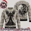 Sleep Token Take Me Back To Eden Angel Of Death Red Moon Rune Pattern Gift For Fan Knitted Ugly Christmas Sweater