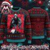 Taylor Swift 1989 Taylors Version Album Light Blue Seagulls Snowflakes Knit Pattern 2026 Knitted Ugly Christmas Sweater